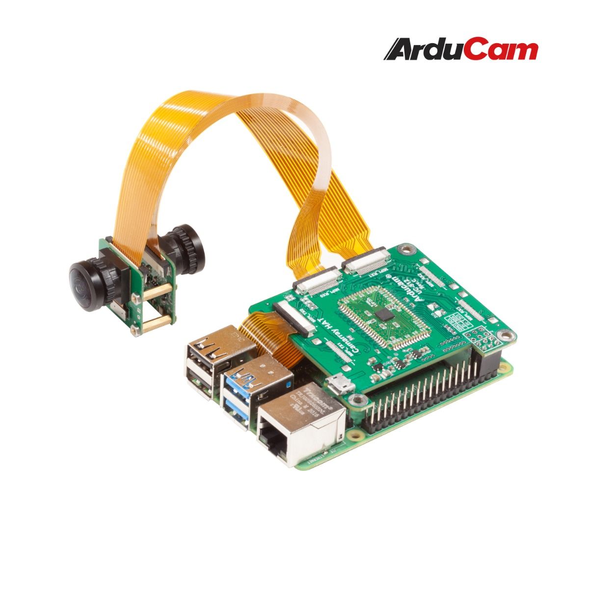 Balıkgözü Lensli Raspberry Pi  - Arducam 8Mp Synchronous Stereo Camera Bundle incelemesi ve fiyatı