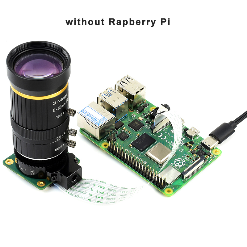 Ahududu Pi için yüksek kalitel - Raspberry Pi Global Shutter Camera Imx296 incelemesi ve fiyatı