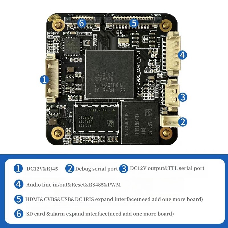 DV500 IMX585 4K starlight ultr - Imx585 Ultra Low Light Camera Module incelemesi ve fiyatı